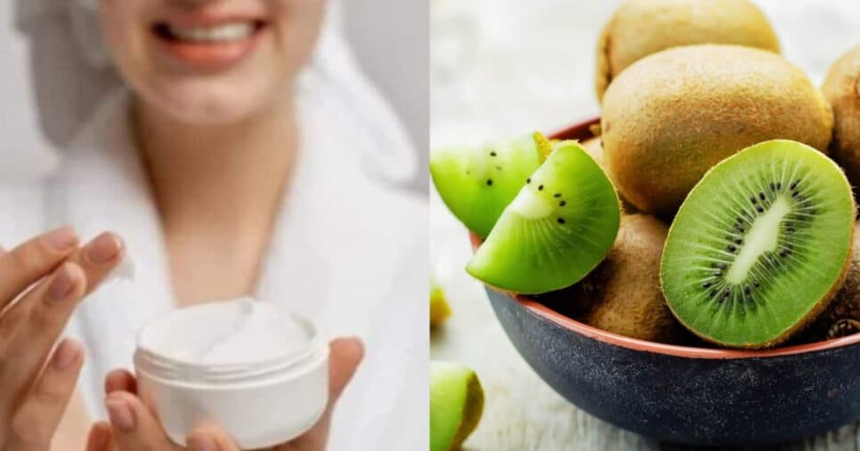 Melhor que ácido hialurônico: Receitinha com kiwi +2 ingredientes suga manchas e deixa pele jovem