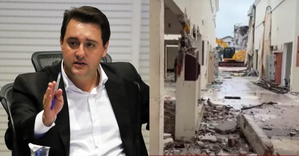 Ratinho Jr. ciente: Demolição atinge shopping popular no PR e traz substituto multimilionário em 2025