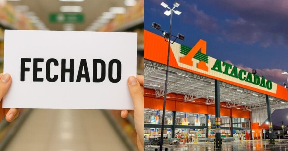 Encerramento: Fim de atividades em unidade gigante de rival do Atacadão na próxima terça (31/03)