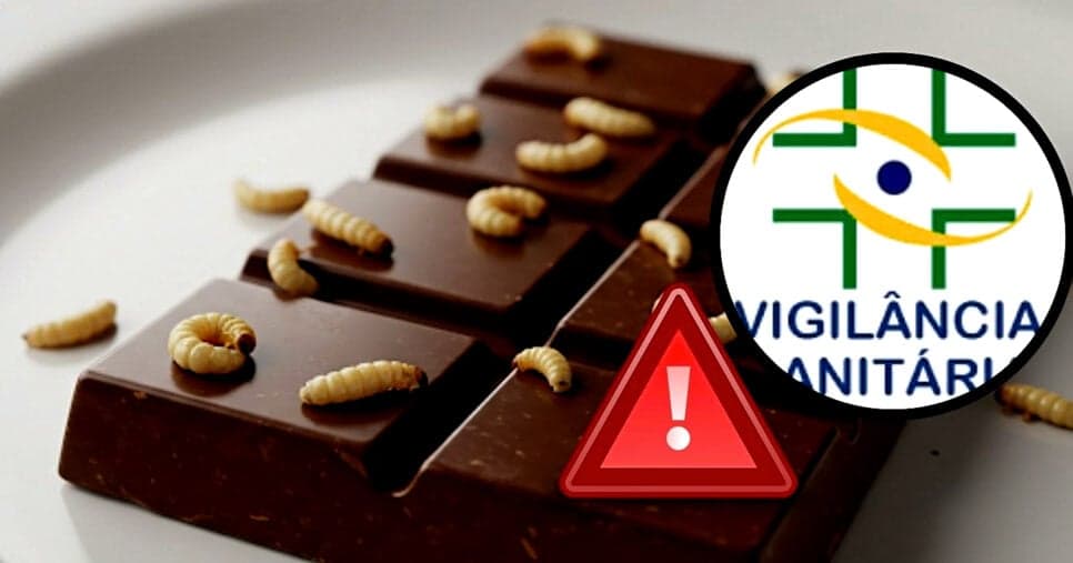 Recheio de larvas: Vigilância Sanitária interdita loja nº1 de chocolates após descoberta repugnante no Pará