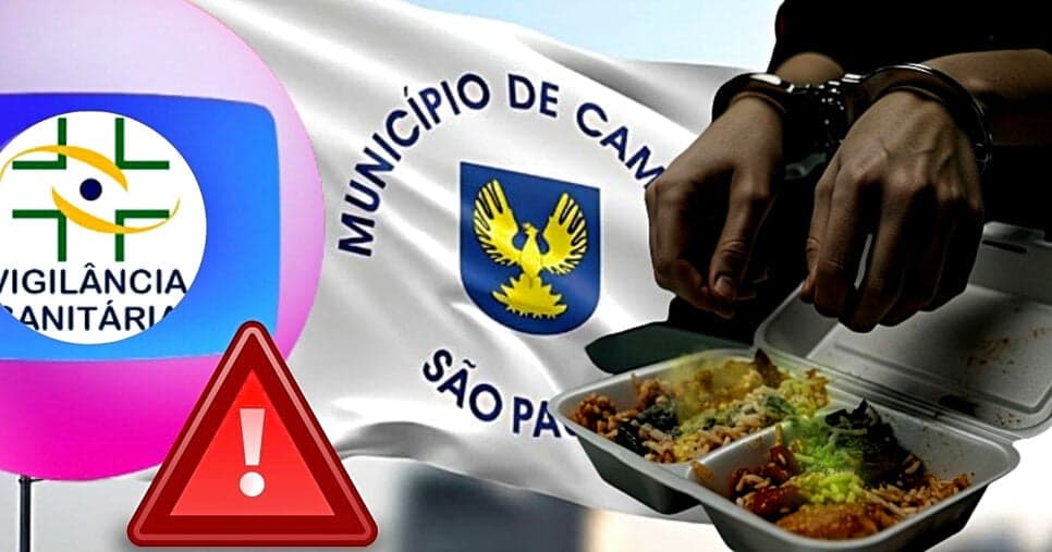 Prisão e nojeira: Globo confirma interdição da Vigilância Sanitária contra nº1 das marmitas em Campinas, SP