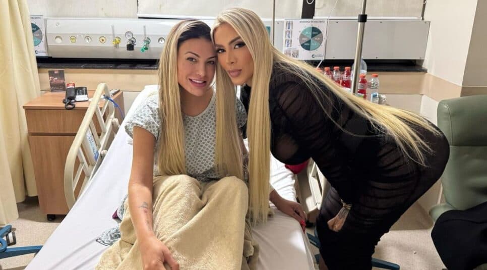 Juju Ferrari surpreende em ida a hospital para visitar modelo internada (Foto: Reprodução/ Instagram) Juju Ferrari surpreende em ida a hospital para visitar modelo internada (Foto: Reprodução/ Instagram)