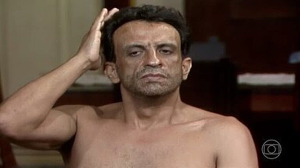 Bemvindo Sequeira como Bafo de Bode na novela (Foto: Reprodução/ TV Globo) Bemvindo Sequeira como Bafo de Bode na novela (Foto: Reprodução/ TV Globo)