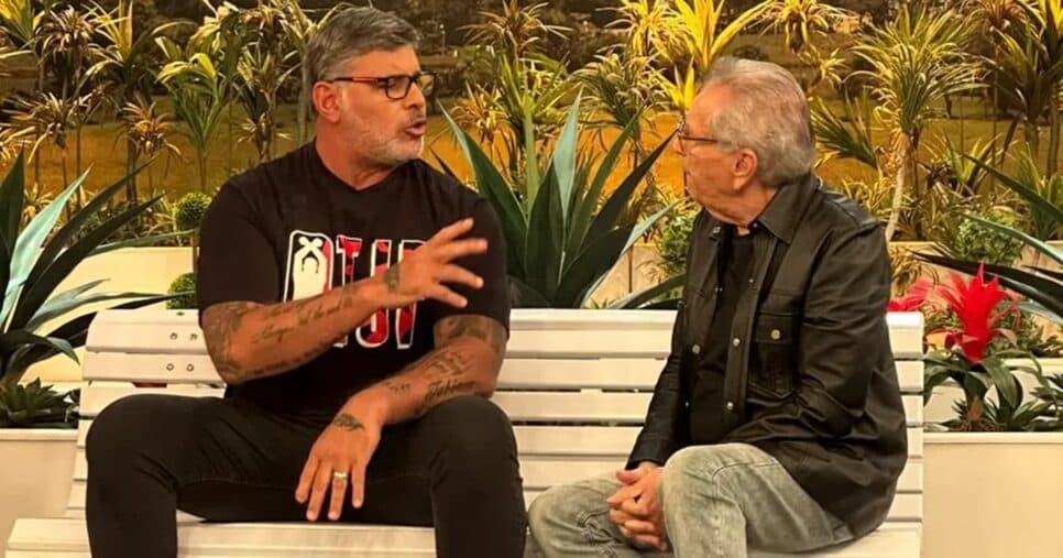 Famoso diz o que fez com Frota na frente de Carlos Alberto e assume o que ouviu do ator: “Te m4tar”