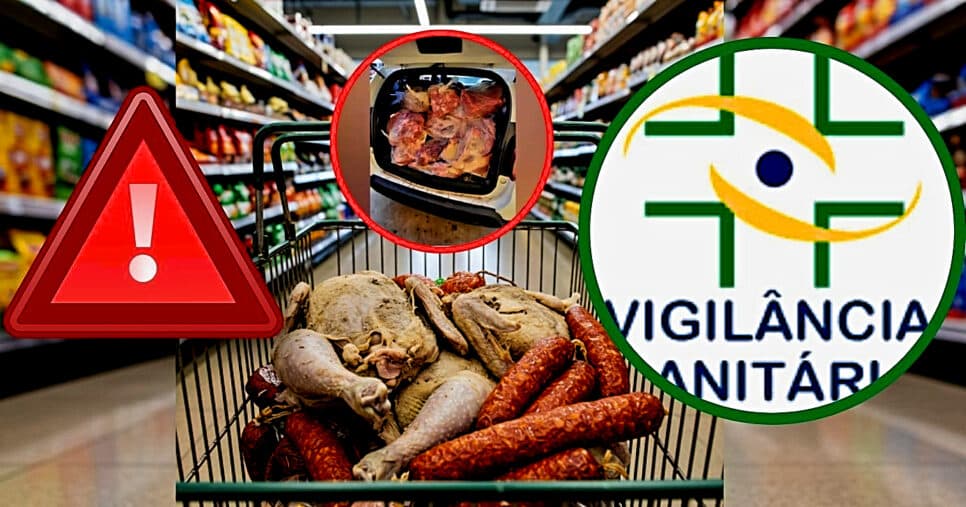 Frango, linguiça e + podres: Supermercado nº1 acaba de ser interditado e liga alerta da Vigilância em GO