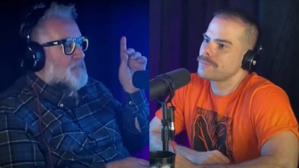 Leão Lobo confessa tudo sobre ser gay e como se define ao apresentador Pedro HMC (Foto: Reprodução/ YouTube/ Montagem) Leão Lobo confessa tudo sobre ser gay e como se define ao apresentador Pedro HMC (Foto: Reprodução/ YouTube/ Montagem)