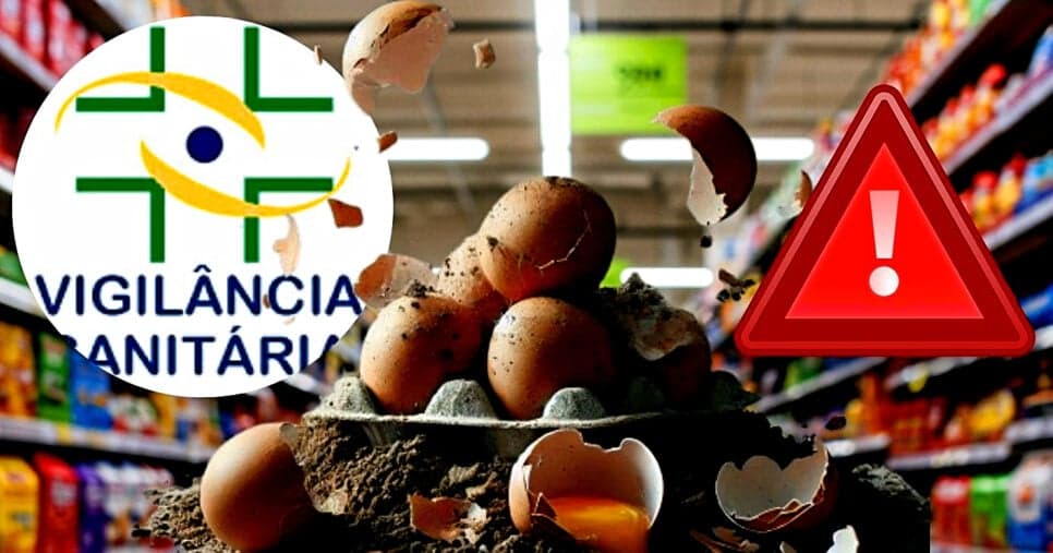 150 kg de ovos podres no lixo: Denúncia obriga Vigilância Sanitária interditar supermercado n°1 do PR