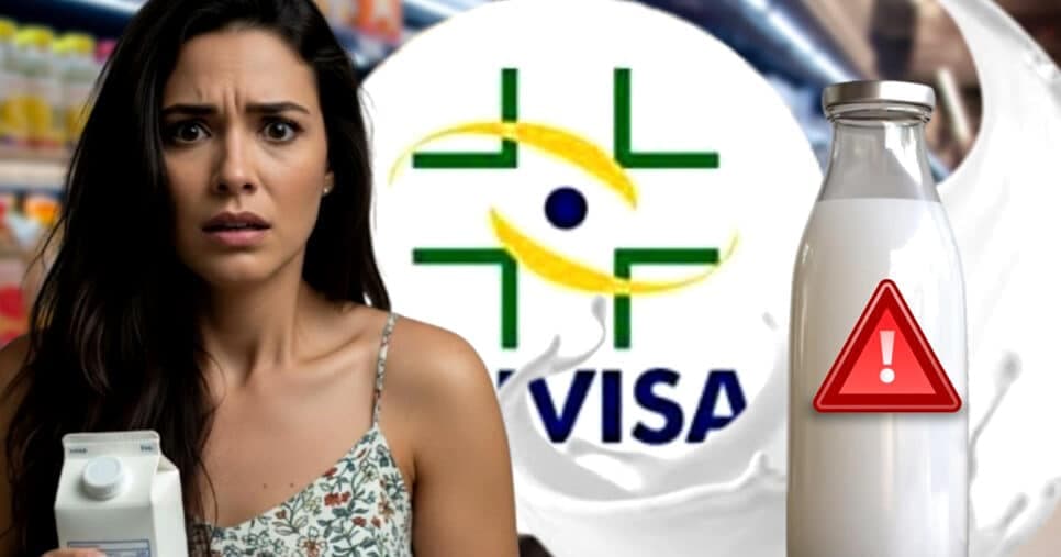 Perigo no copo: ANVISA proíbe 2 marcas populares de leite no Brasil