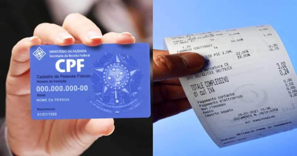 Comunicado chega aos que colocam CPF na nota fiscal em mercados, farmácias e +