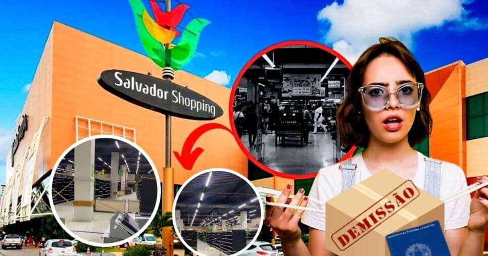 Funcionários demitidos e prateleiras esvaziadas: Fim de serviço nº1 abala o Salvador Shopping (BA) em 2025