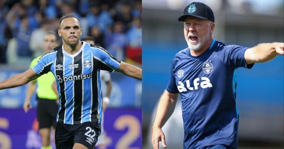 Adeus a Braithwaite: Craque do Grêmio tem saída anunciada no elenco de Mano Menezes