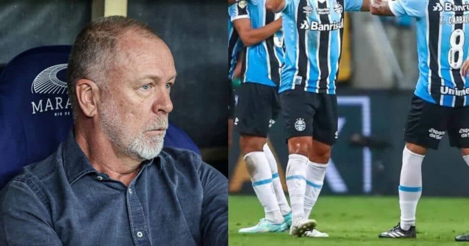 Mano Menezes sofre com saída de titular absoluto no Grêmio hoje (9)