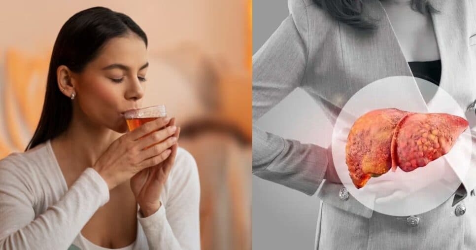 Chá detox elimina a gordura no fígado com apenas 2 ingredientes
