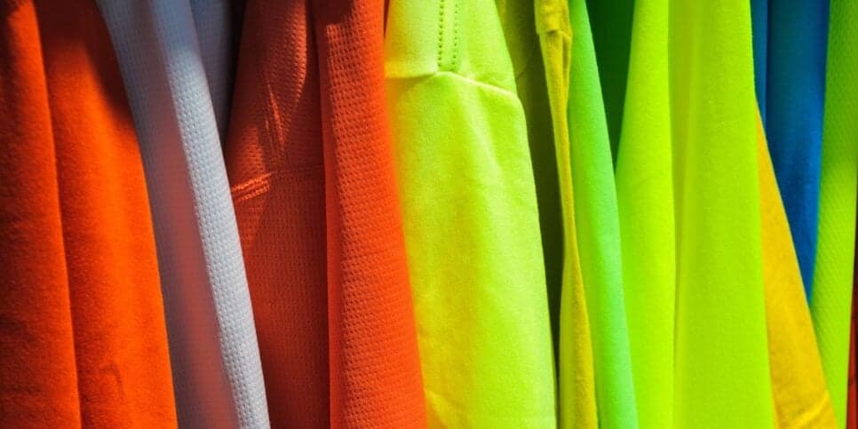 Roupas fluorescentes (Foto: Canva) Roupas fluorescentes (Foto: Canva)