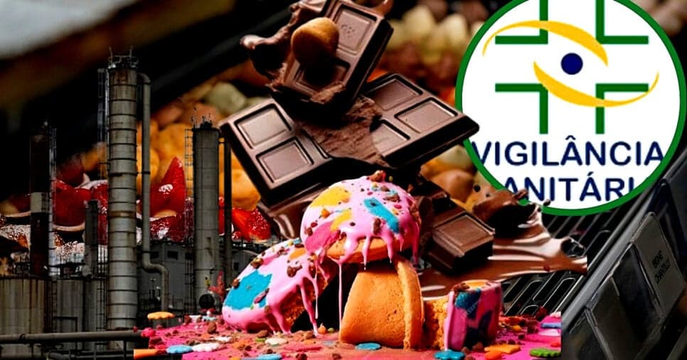 Interdição de fábrica nº1 de doces pela Vigilância Sanitária por nojeira