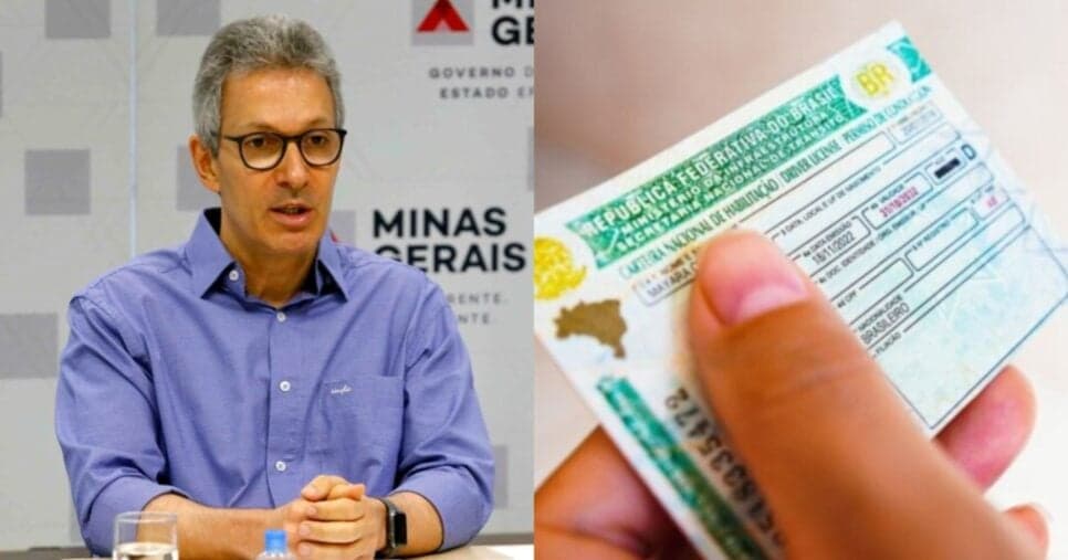 Zema ciente em MG: Novo comunicado de renovação da CNH atinge motoristas de Belo Horizonte