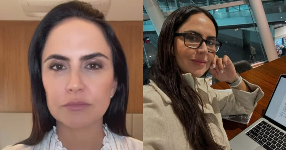 A jornalista hoje em dia nas redes sociais (Foto: Reprodução/Montagem TV Foco) A jornalista hoje em dia nas redes sociais (Foto: Reprodução/Montagem TV Foco)