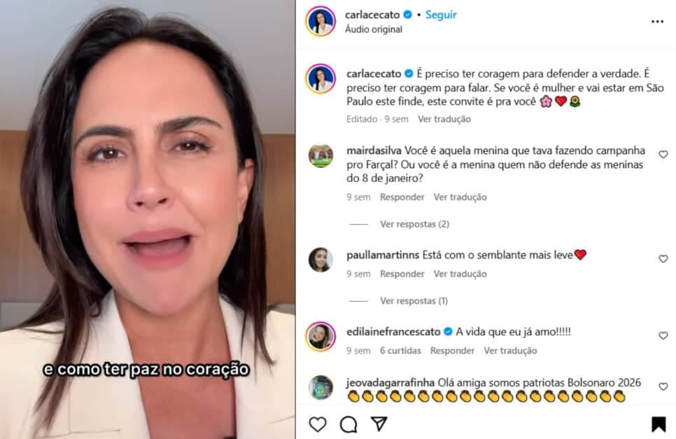 A famosa ex-âncora do Fala Brasil, da Record, hoje é mais ativa nas redes sociais (Foto: Reprodução/Instagram) A famosa ex-âncora do Fala Brasil, da Record, hoje é mais ativa nas redes sociais (Foto: Reprodução/Instagram)