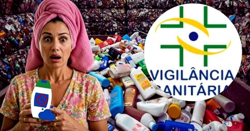 1 tonelada de shampoo no lixo: Vigilância Sanitária interdita fábrica de cosmético em SP