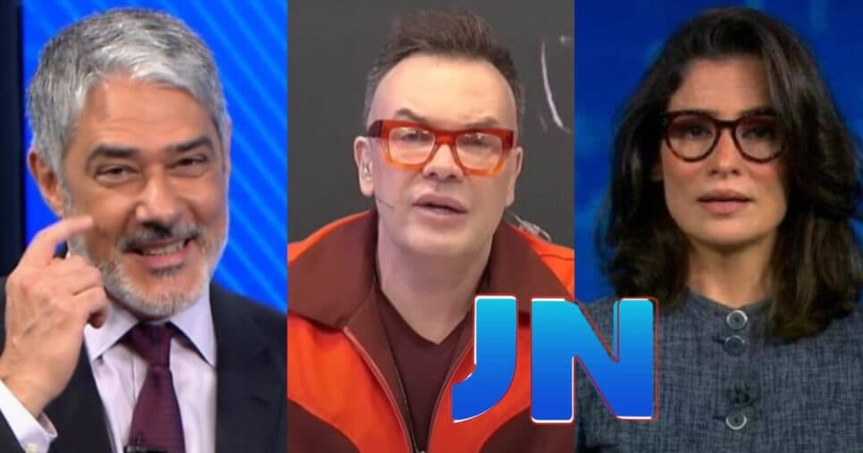 Felipeh Campos dá recado amargo sobre o JN de Bonner e Renata e detona: "Imbecil são vocês"