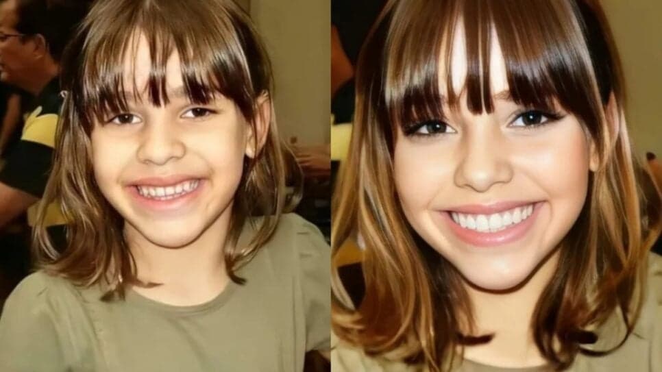 Isabella Nardoni aos 5 anos e adolescente, com ajuda de IA (Foto: Reprodução/ Instagram/Hidreley) Isabella Nardoni aos 5 anos e adolescente, com ajuda de IA (Foto: Reprodução/ Instagram/Hidreley)