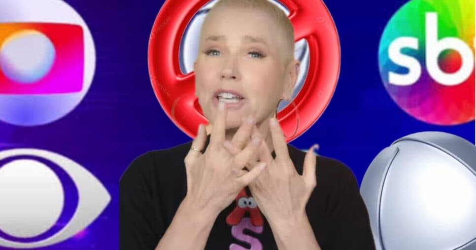Emissora não quer ver Xuxa nem pintada de ouro por guerra milionária