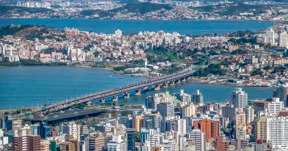 Florianópolis é a cidade mais limpa do Brasil (Foto: Reprodução) Florianópolis é a cidade mais limpa do Brasil (Foto: Reprodução)