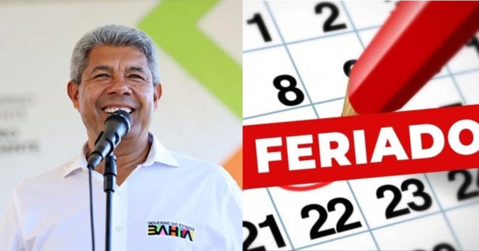 Jerônimo Rodrigues ciente: Feriado prolongado é confirmado na próxima terça (10) em BA