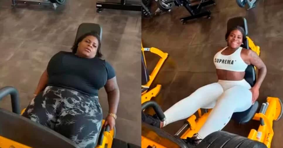 Jojo Todynho mostra antes e depois de perder quase 90 quilos (Foto: Reprodução) Jojo Todynho mostra antes e depois de perder quase 90 quilos (Foto: Reprodução)