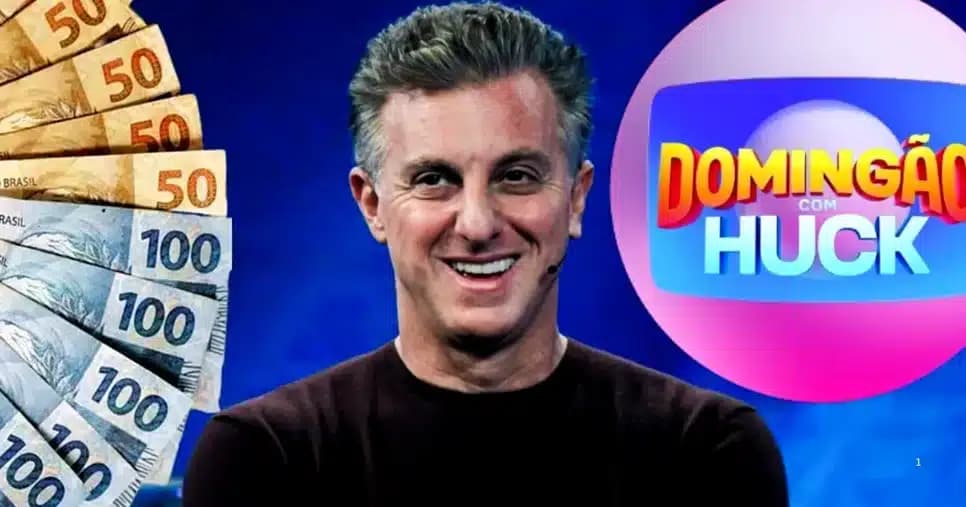 O salário fantástico que Huck ganha para apresentar o Domingão