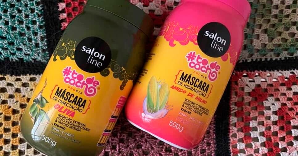 Máscara Salon Line #todecacho Oliva e Amido de Milho (500 g) (Foto: Reprodução) Máscara Salon Line #todecacho Oliva e Amido de Milho (500 g) (Foto: Reprodução)