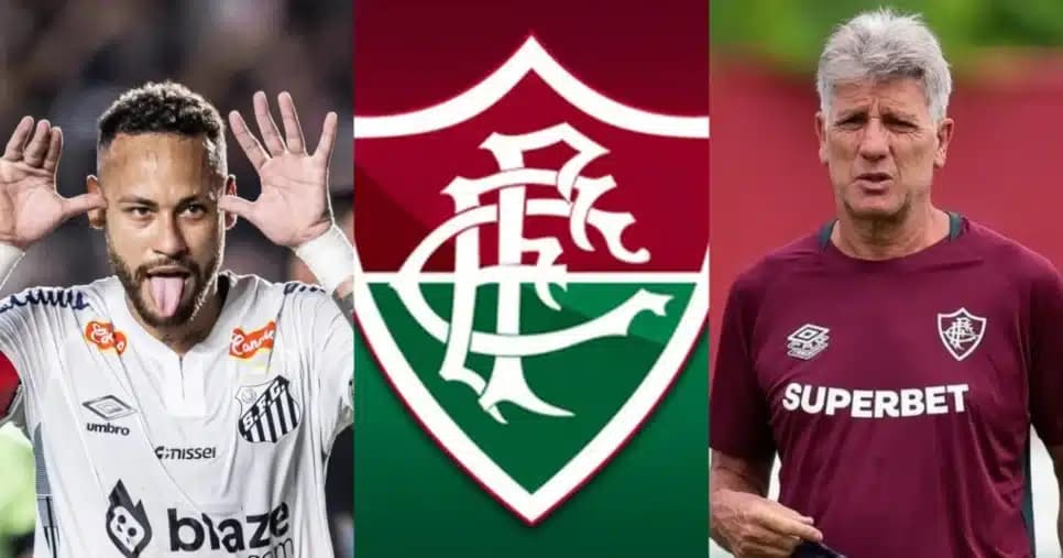 Adeus a Neymar: Renato arma rasteira no Santos por craque ao Fluminense