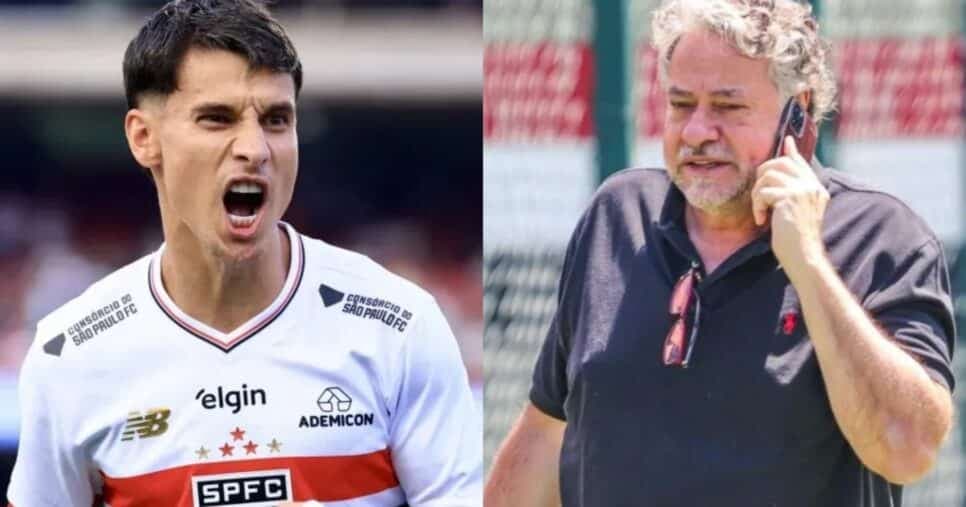 +1 atacante para Crespo: Substituto de Ferreirinha entra na mira de Casares para reforçar o São Paulo