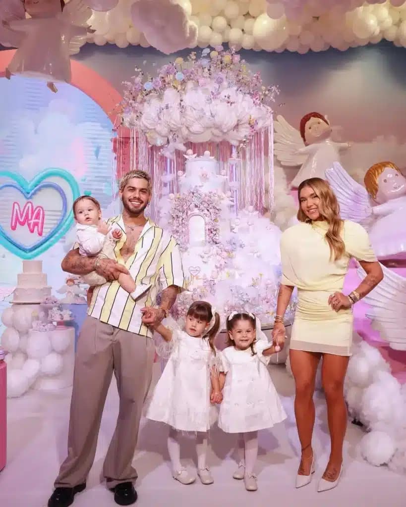 Zé Felipe, Virgínia Fonseca e os filhos (Foto: Reprodução/ Instagram) Zé Felipe, Virgínia Fonseca e os filhos (Foto: Reprodução/ Instagram)