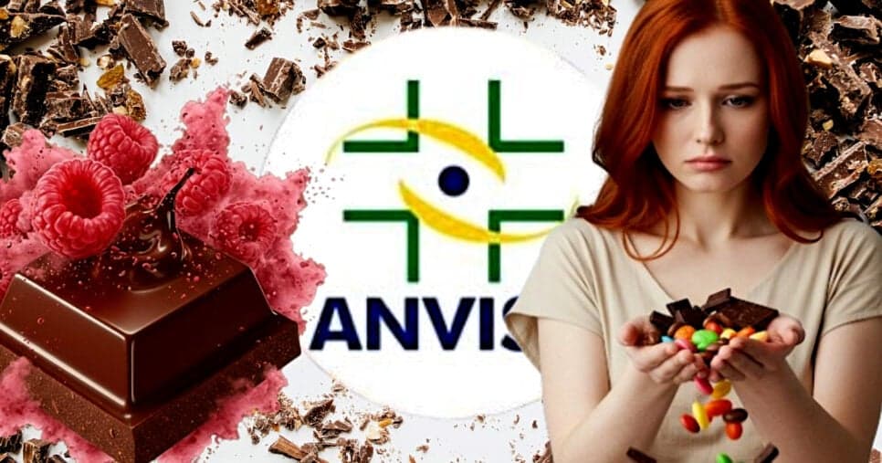 Chegou a vez do chocolate: ANVISA proíbe lote de popular nº1 no Brasil em 2025
