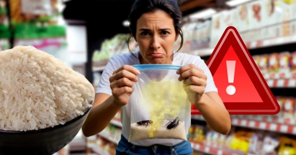 Marca famosa de arroz é vendida com cheiro forte de barata e comunicado abisma hoje 26/6
