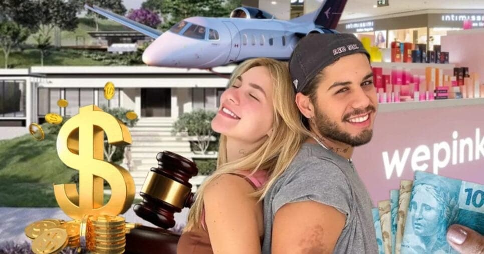 Patrimônio de R$400M, jatinhos, empresas e mansões luxuosas: Divisão de bens de Virginia e Zé Felipe após divórcio