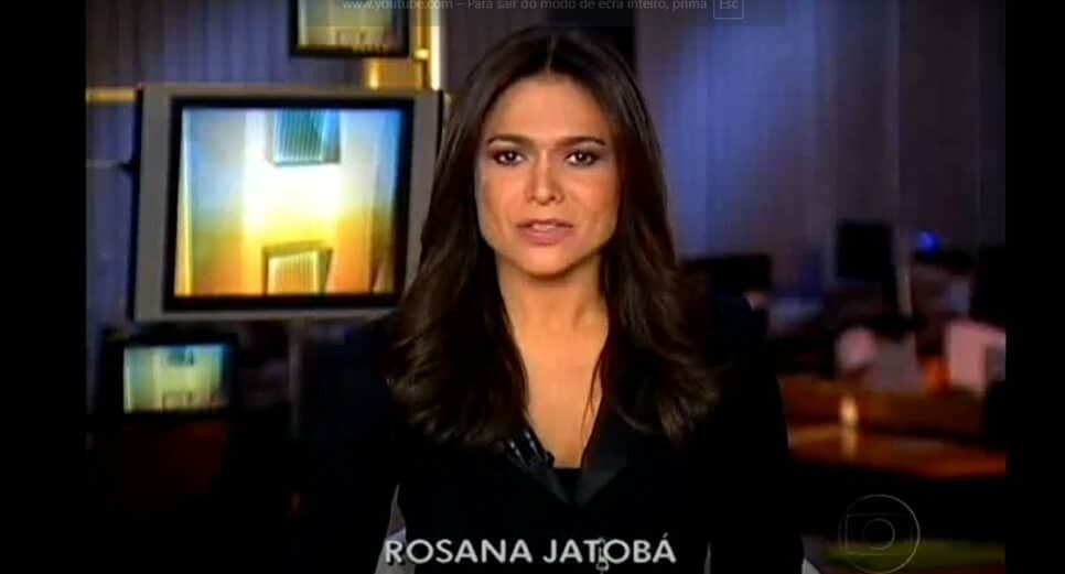 Rosana Jatobá no Jornal Hoje - JH (Foto: Reprodução/ Globo) Rosana Jatobá no Jornal Hoje - JH (Foto: Reprodução/ Globo)