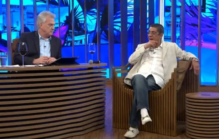Zeca no Conversa com Bial (Foto: Reprodução/Globoplay) Zeca no Conversa com Bial (Foto: Reprodução/Globoplay)