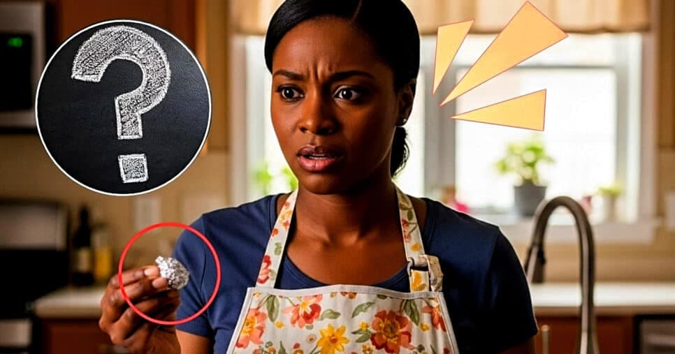 Donas de casa estão colocando papel alumínio na torneira por motivo bizarro