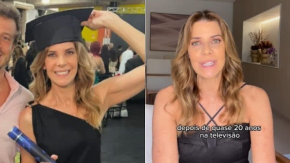 A ex-apresentadora se formou em psicologia aos 59 anos e expôs etarismo (Foto: Reprodução/ Instagram/ Montagem) A ex-apresentadora se formou em psicologia aos 59 anos e expôs etarismo (Foto: Reprodução/ Instagram/ Montagem)