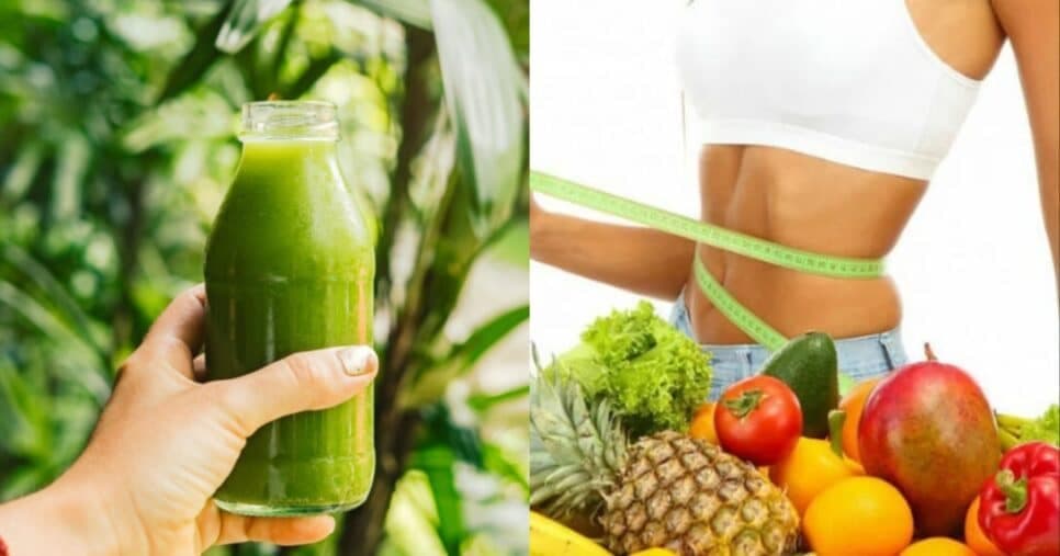 Suco verde antioxidante e potente com 6 ingredientes caseiros emagrece e limpa o intestino