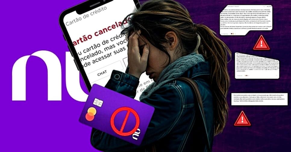 “Infelizmente”: Nubank é denunciado por cancelar função crédito e entristece clientes