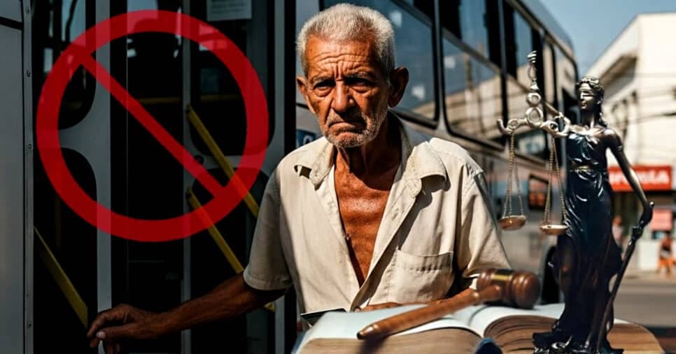Novo decreto traz proibição e arranca benefício de lista de idosos nos ônibus do Ceará (CE)