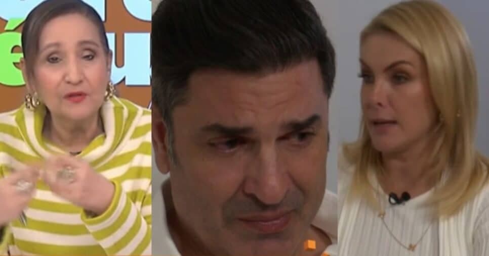 Edu Guedes revela o que ouviu de médicos na Sonia Abrão, dificuldade em respirar e chora com Ana Hickmann: "Dor"