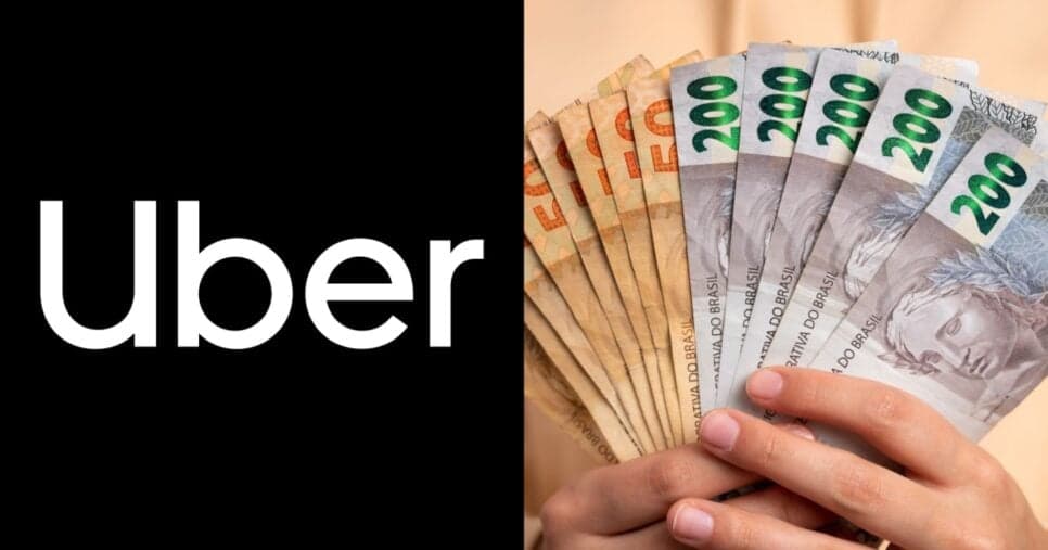 Informe da Uber comunica valor que motoristas ganham trabalhando 40h por semana