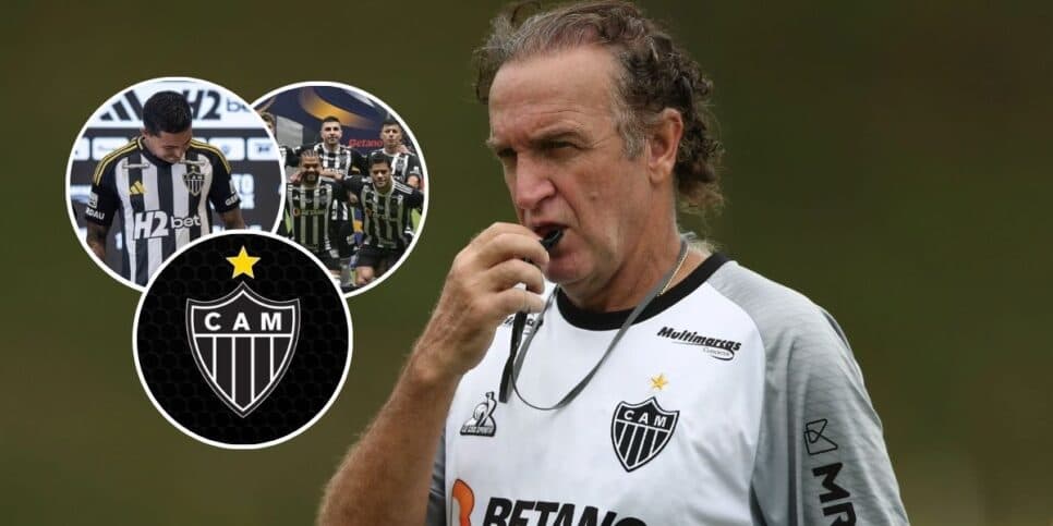Cuca é pego de surpresa e sofre baixa de Dudu e +4 craques no Atlético-MG antes de decisão