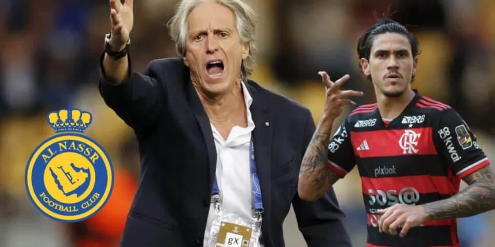 Jorge Jesus não mede esforços para arrancar Pedro do Flamengo ainda em 2025