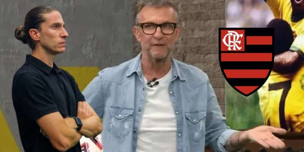 "Com os dias contados": Neto para Donos da Bola com desfecho de demissão de Filipe Luís no Flamengo