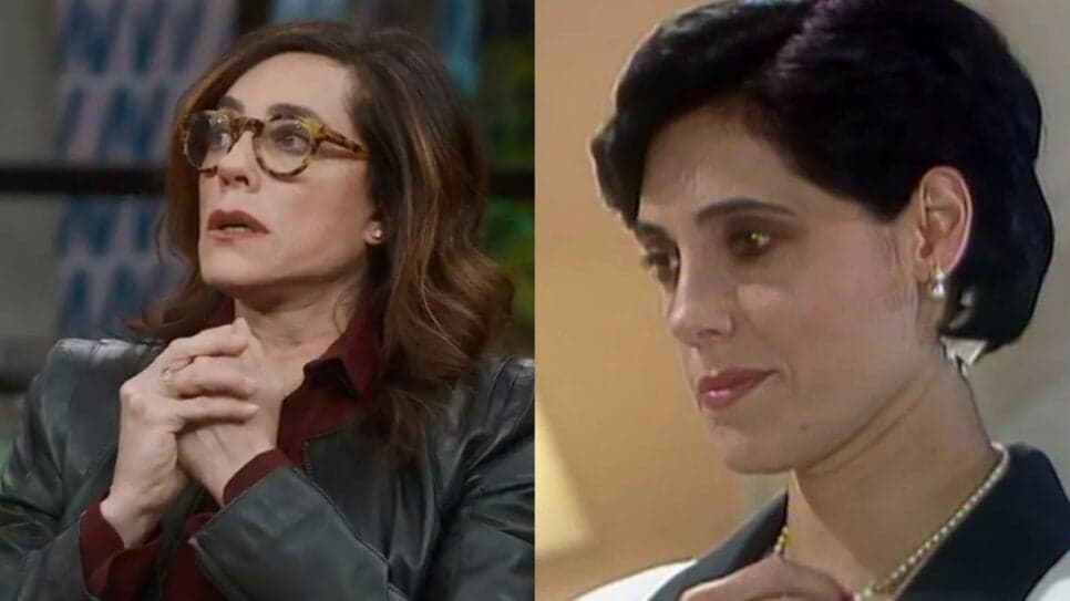 Protagonista de "A Viagem", a atriz Christiane Torloni, a Diná, revela perturbação com assombrações durante período de gravações da novela (Foto: Reprodução/ Globo/ Montagem) Protagonista de "A Viagem", a atriz Christiane Torloni, a Diná, revela perturbação com assombrações durante período de gravações da novela (Foto: Reprodução/ Globo/ Montagem)